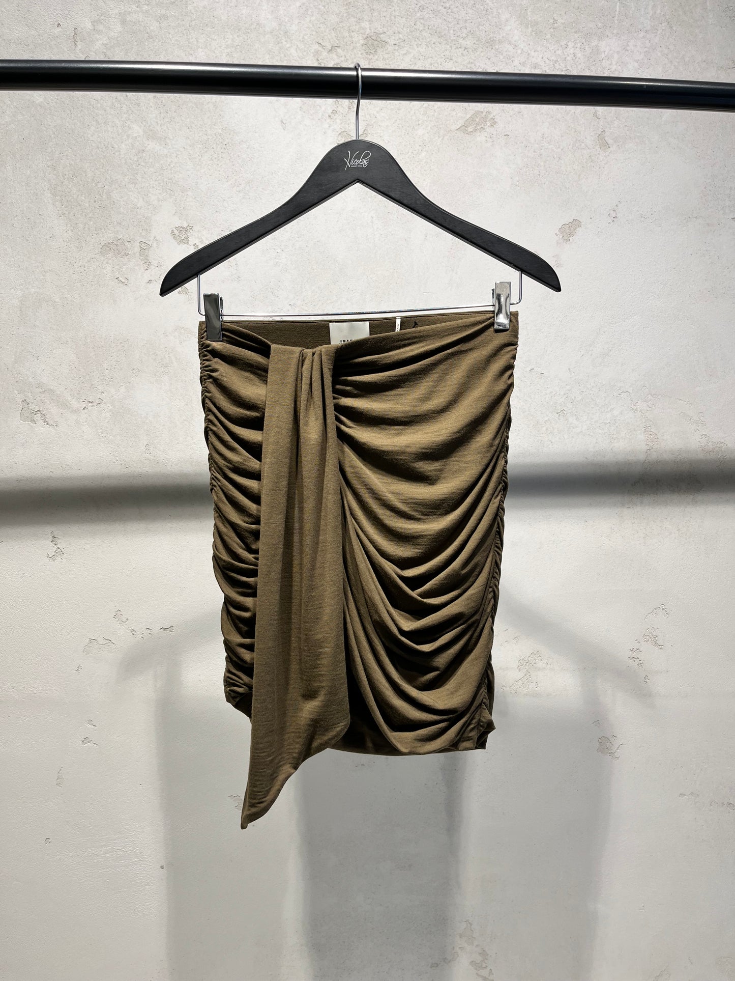 ISABEL MARANT ANDORA skirt bronze