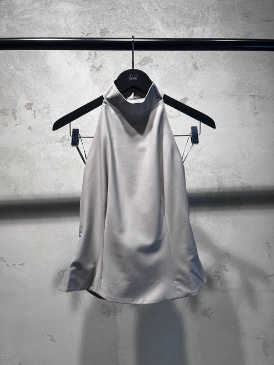 REMAIN halter neck top light grey