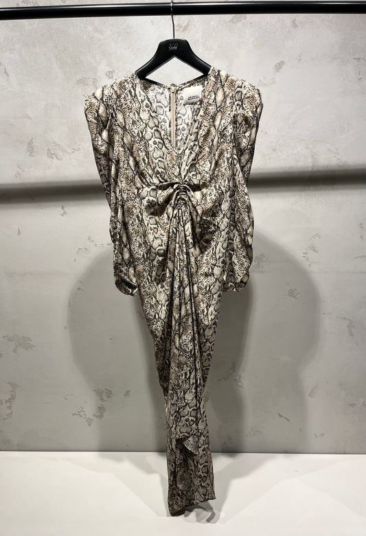 ISABEL MARANT ALBINI DRESS NATURAL