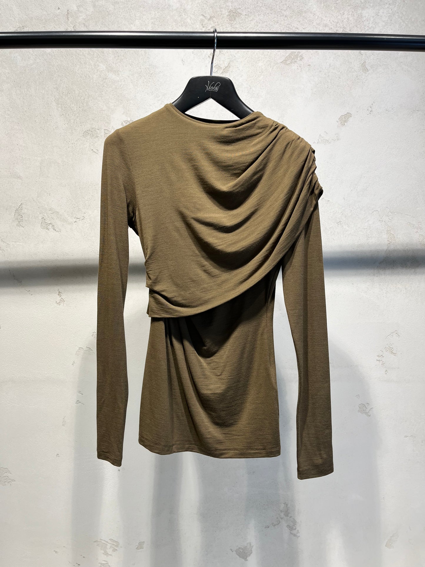 ISABEL MARANT ASNA shirt bronze