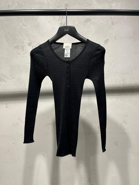 ISABEL MARANT LAMYLIC t-shirt black