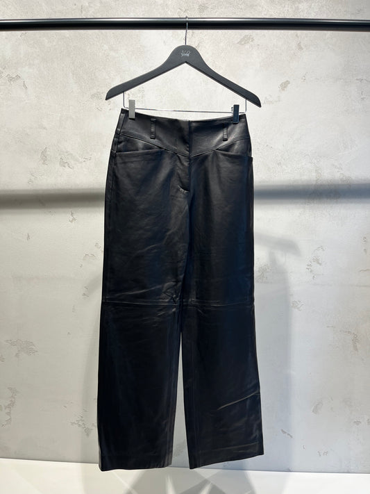 IRO KINTARO leather pants black