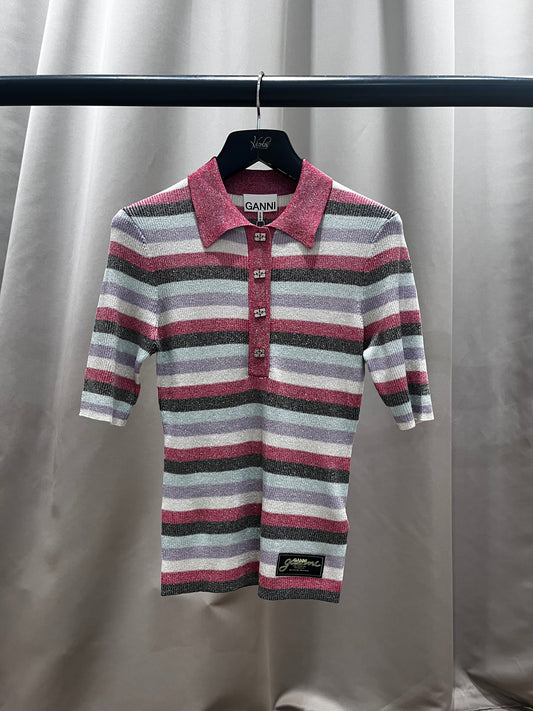 GANNI K2480 top multicolour