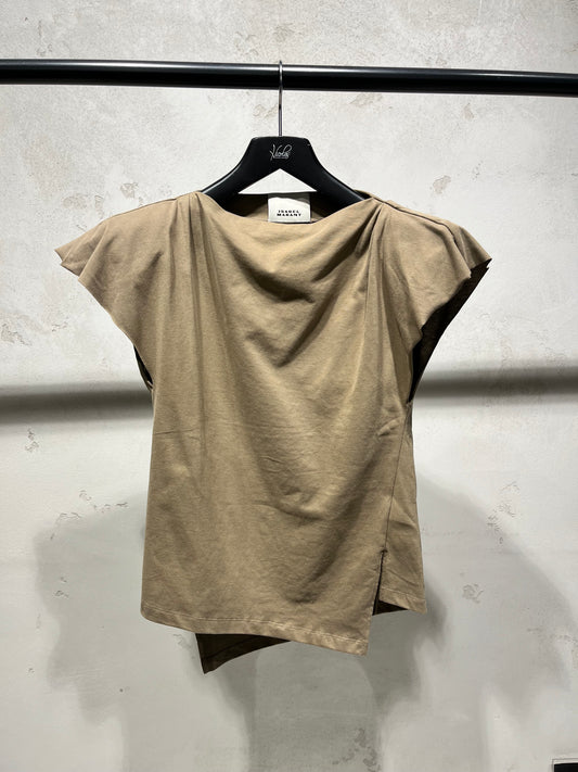 ISABEL MARANT SEBANI T-SHIRT KHAKI