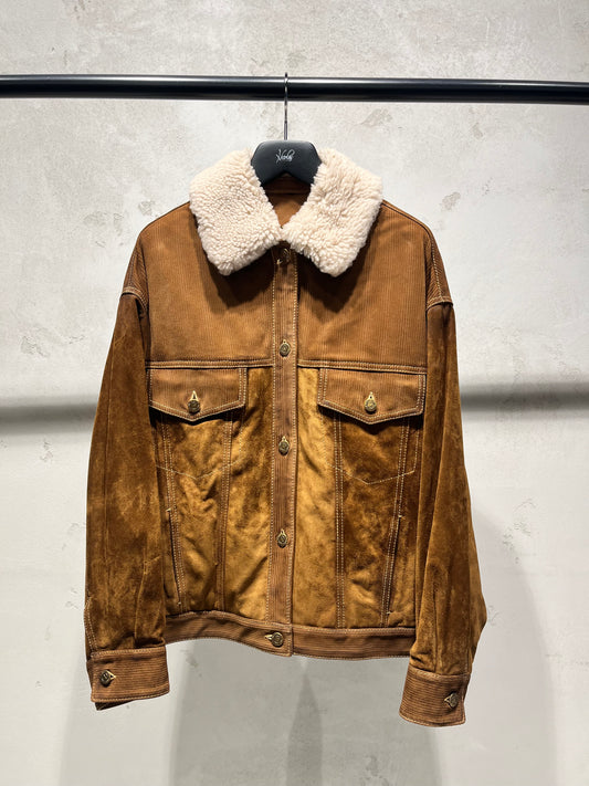 GOLDEN GOOSE BABETTE JACKET TOBACCO