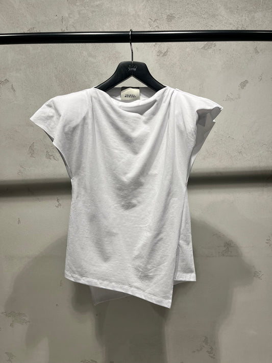 ISABEL MARANT SEBANI T-SHIRT WHITE