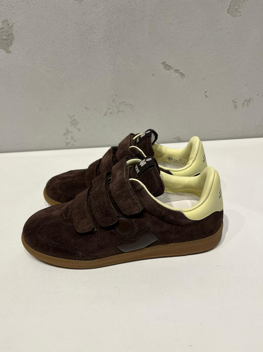 ISABEL MARANT BETH sneakers chocolate