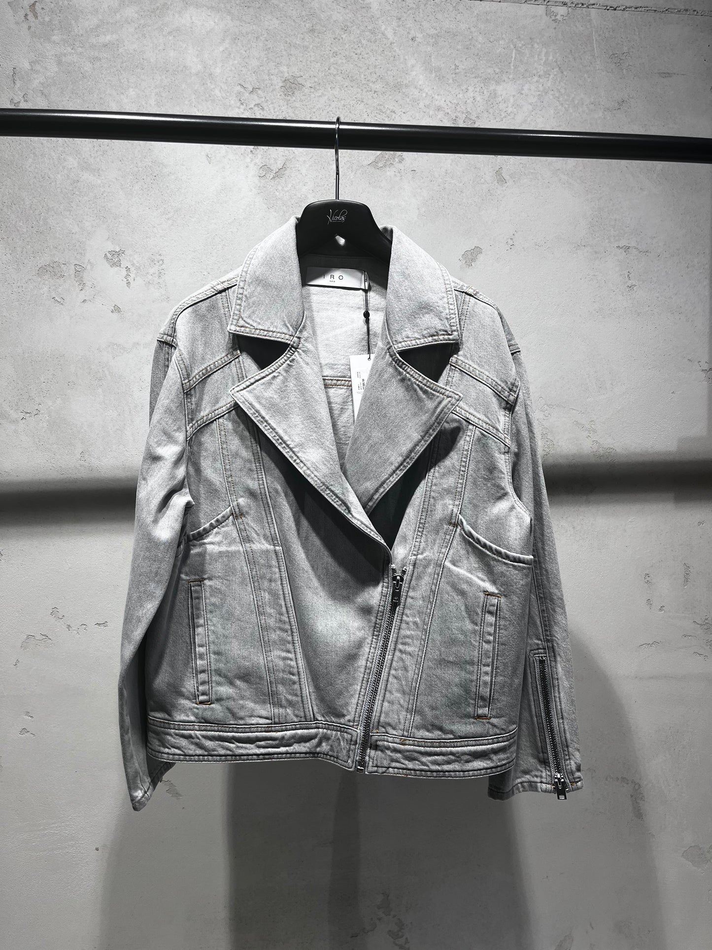 IRO HUGO jacket light grey