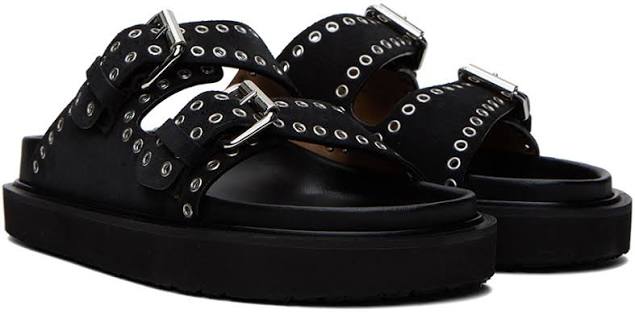 ISABEL MARANT LENNYA sandals black