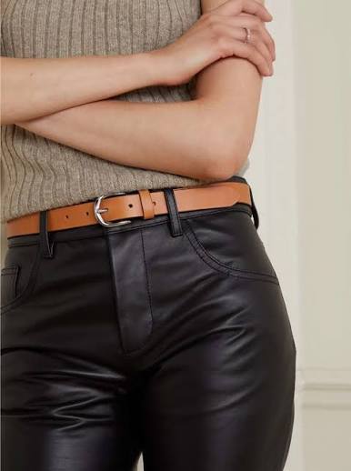 ISABEL MARANT ZAP belt natural