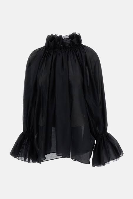 THE LATEST ESTELLE shirt black