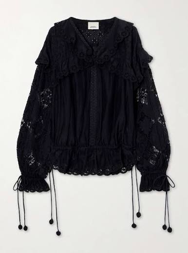 ISABEL MARANT NOWANA blouse black
