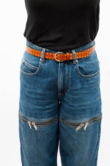 ISABEL MARANT ZAP belt natural
