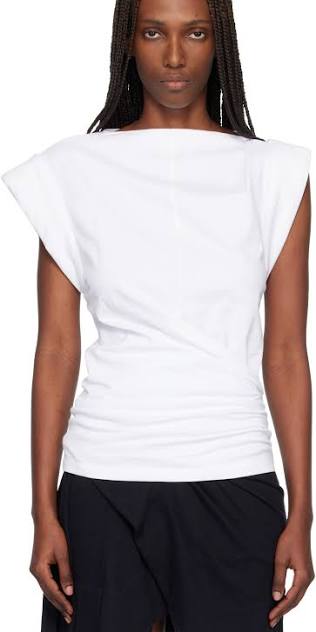 ISABEL MARANT MAISAN  t-shirt white