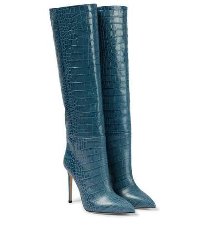 PARIS TEXAS BOOTS BLUE 10.5