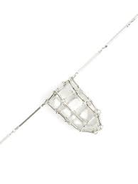 ISABEL MARANT rock crystal necklace