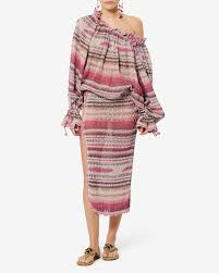 ISABEL MARANT NORYANE skirt pink
