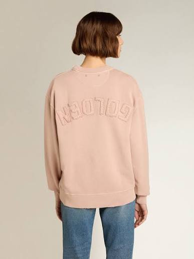GOLDEN GOOSE P001579 boxy sweatshirt shadow grey