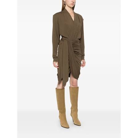 ISABEL MARANT CLEORA dress bronze