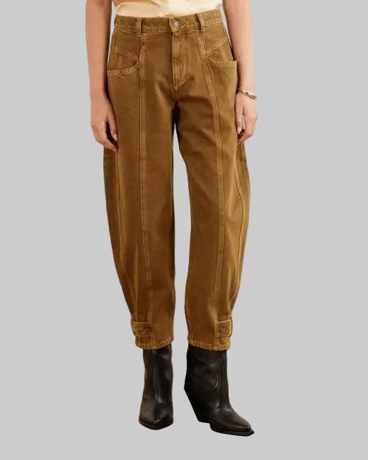 ISABEL MARANT LEJA pants bronze