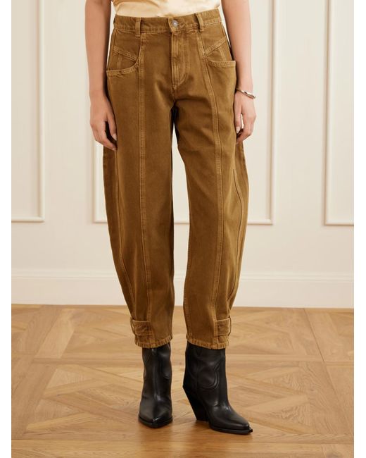 ISABEL MARANT LEJA pants bronze