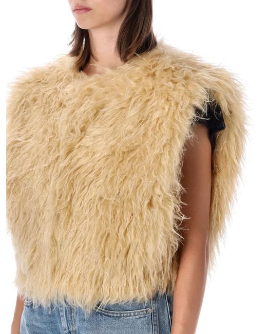 ISABEL MARANT FLORANA jacket pale yellow