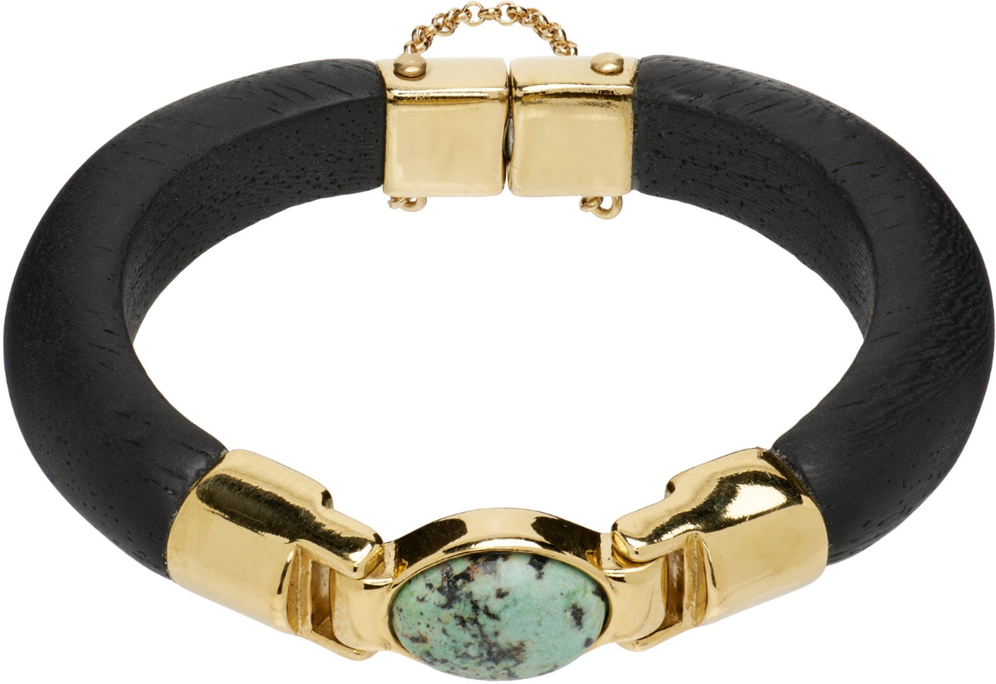 ISABEL MARANT TAYLOR bracelet black gold