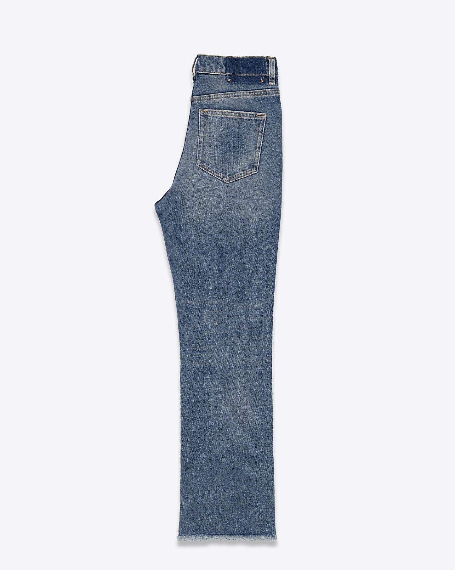 GOLDEN GOOSE P000621 Deryn cropped flare jeans