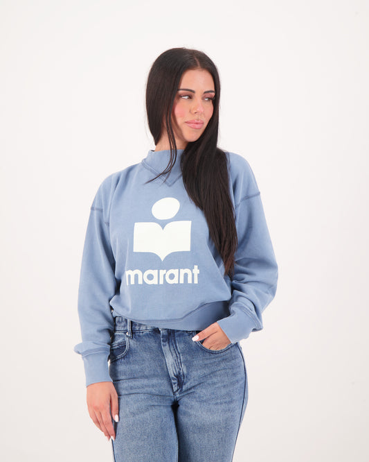 ISABEL MARANT MOBY sweatshirt blue/light blue