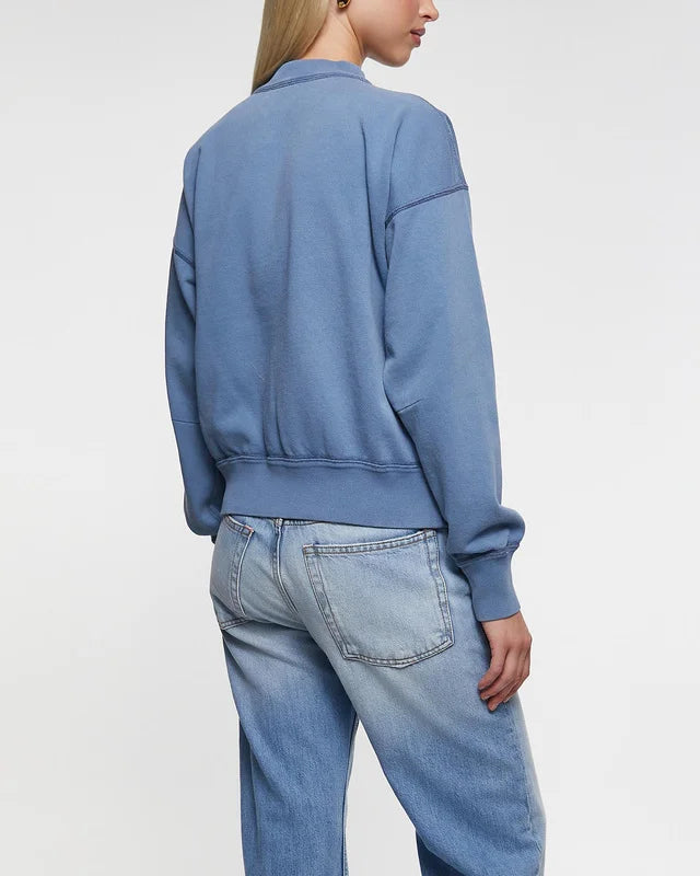 ISABEL MARANT MOBY sweatshirt blue/light blue