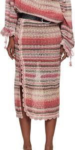 ISABEL MARANT NORYANE skirt pink