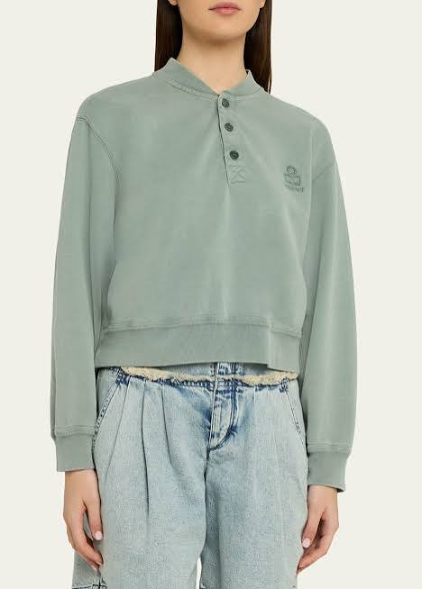 ISABEL MARANT SIMONY sweatshirt sage