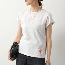 GOLDEN GOOSE P000638 T-SHIRT vintage white