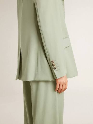 GOLDEN GOOSE P001965 blazer seagrass